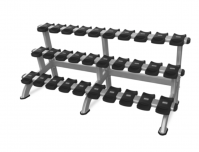 Instinct® Triple Dumbbell Rack Model 9NP-R8011 (10-PAIR/3-TIER)